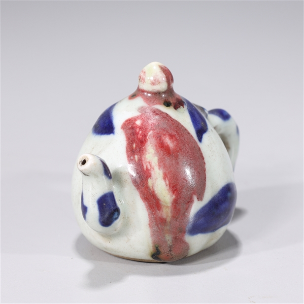Korean blue, red, and white