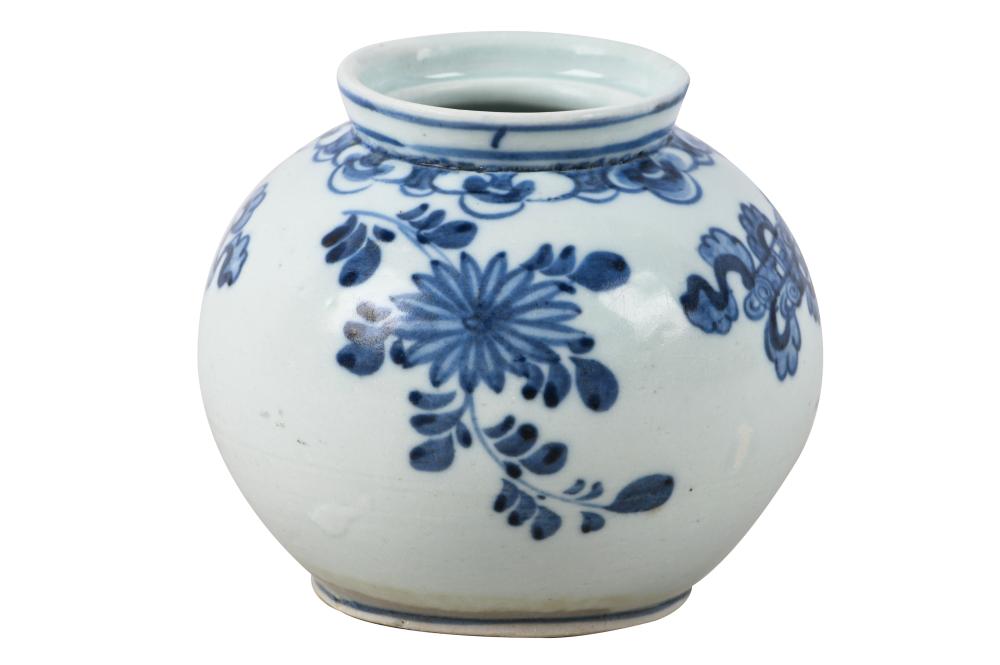 KOREAN BLUE & WHITE CERAMIC