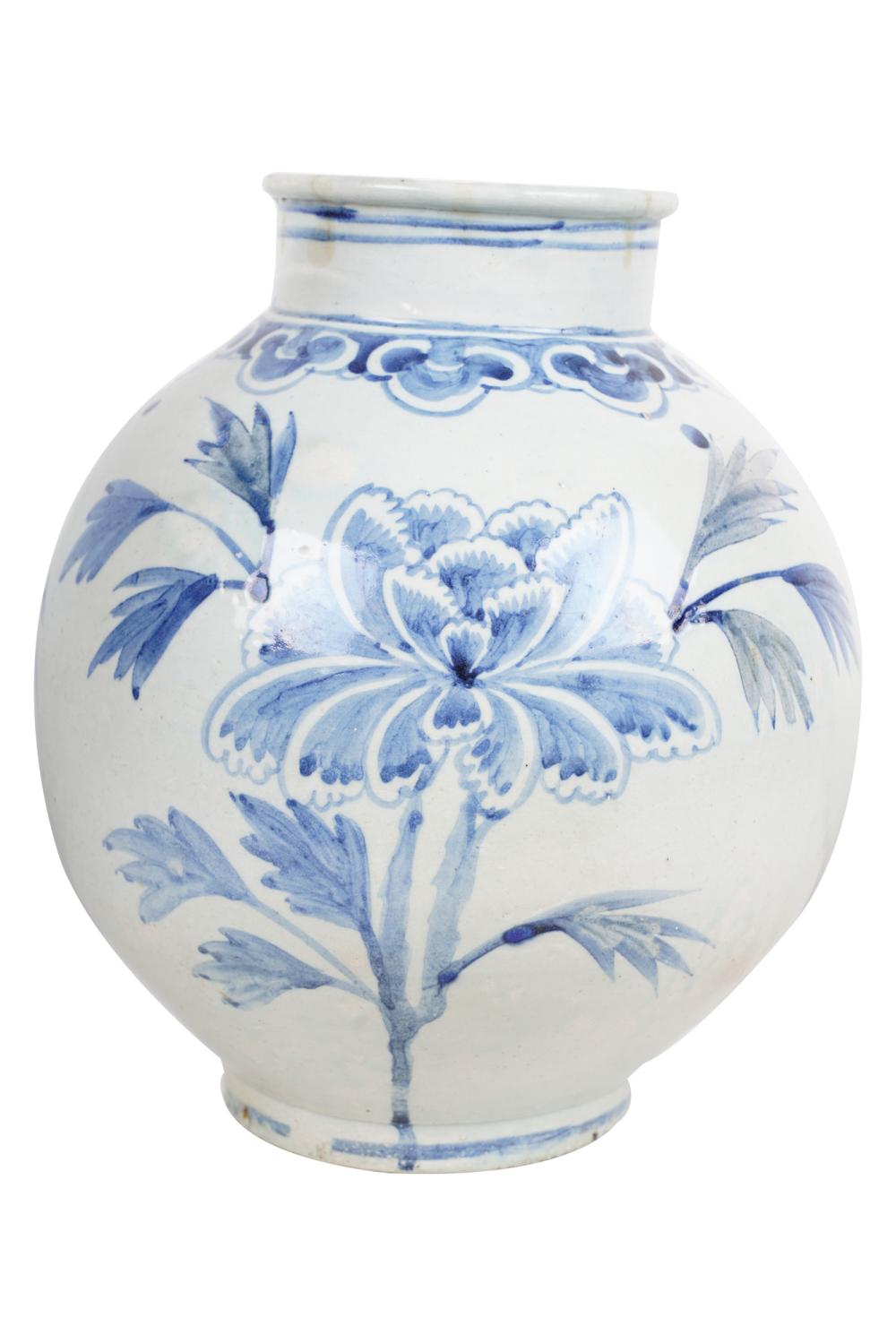 KOREAN BLUE & WHITE CERAMIC
