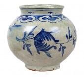 KOREAN BLUE & WHITE PORCELAIN