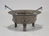 Korean bronze tripod cooking v