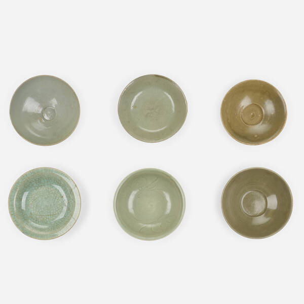Korean. celadon bowls, collection