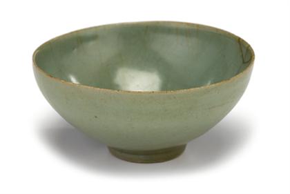 Korean celadon conical bowl   