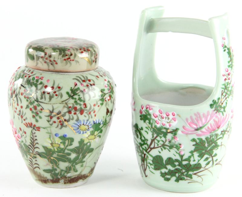 Korean Celadon Ginger Jar &