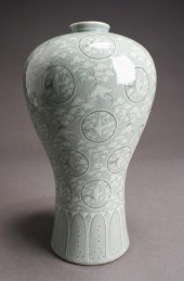 KOREAN CELADON GLAZE MEIPING F