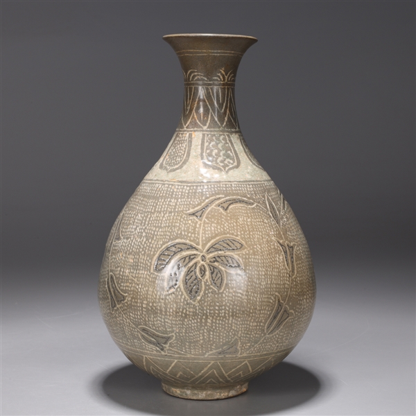 Korean celadon glazed ceramic