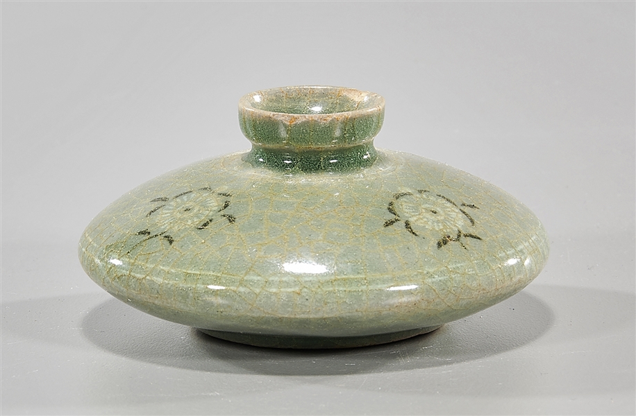 Korean celadon glazed cosmetic