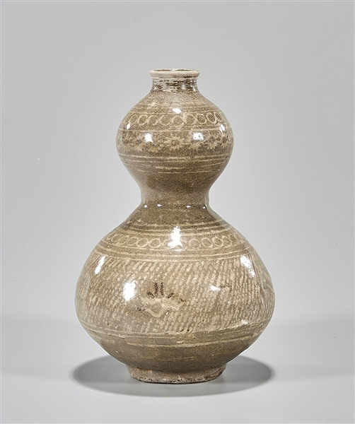 Korean celadon glazed double
