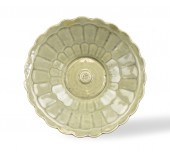 KOREAN CELADON LOTUS BOWL, 19T