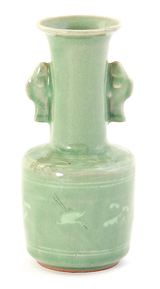 Korean celadon vase 19th century
