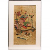KOREAN CHAEKGEORI PAINTING Yi