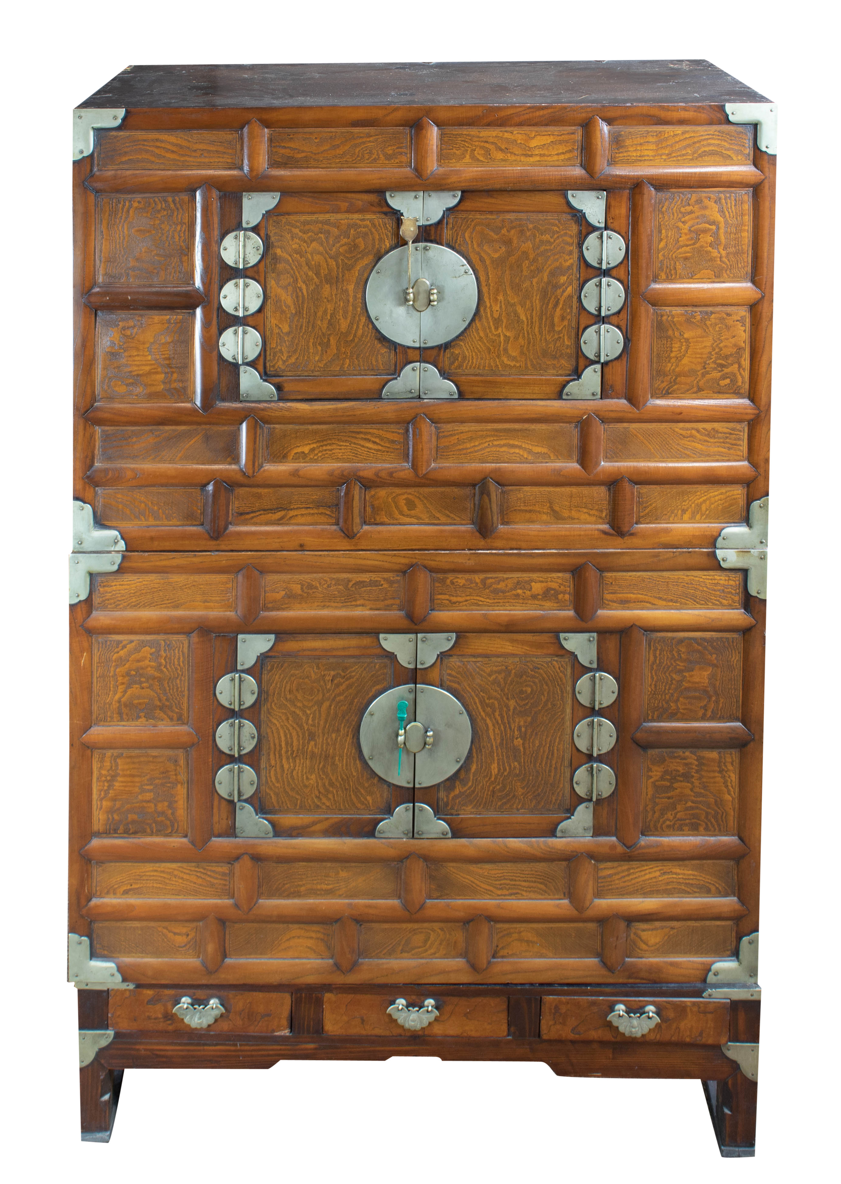 KOREAN CHEST-ON-CHEST THREE-PIECE