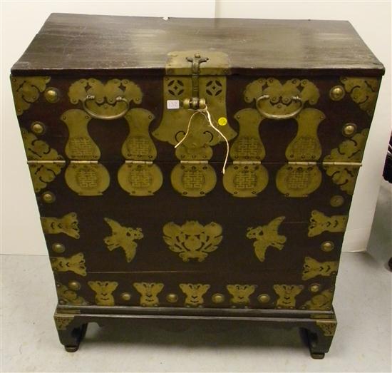 Korean clothing chest  c. 1900 