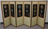 KOREAN EMBROIDERED SIX-FOLD SC