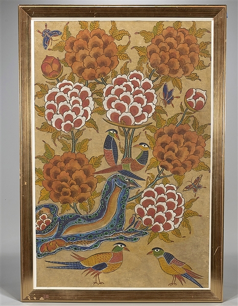 Korean folk painting on paper;