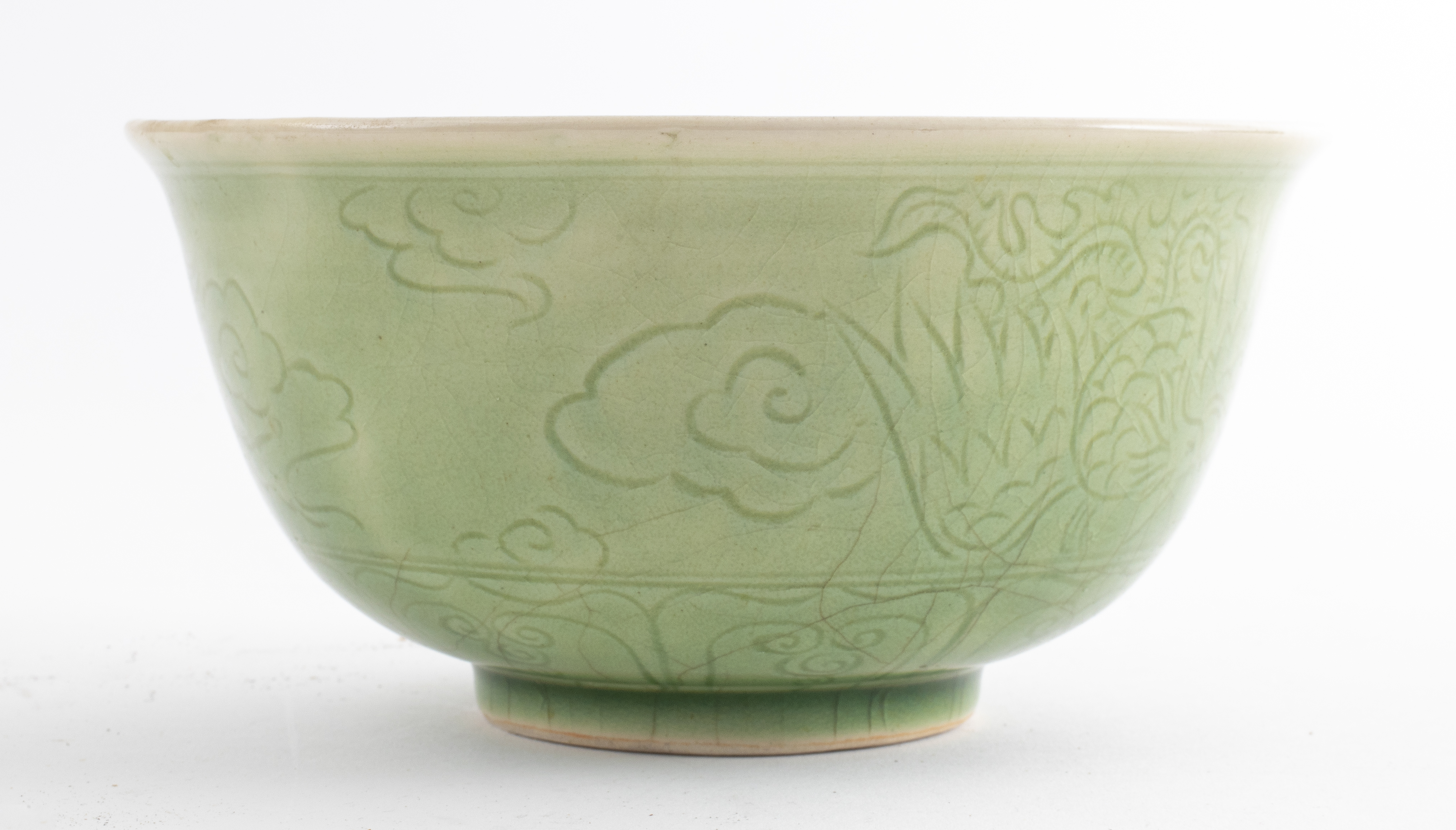 KOREAN GREEN CRACKLE GLAZE