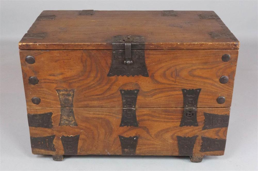 KOREAN HARDWOOD BLANKET CHEST