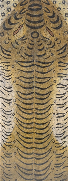 Korean ink and color on paper