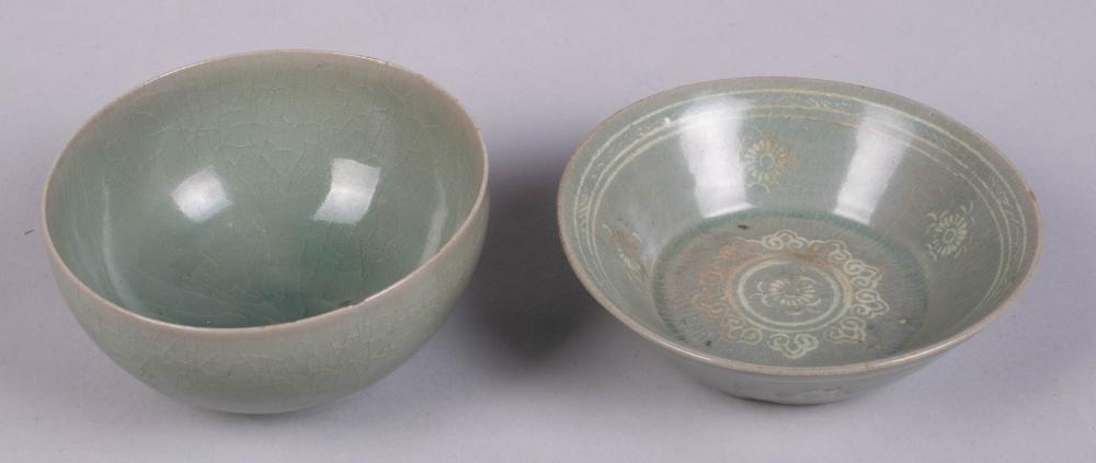 KOREAN INLAID CELADON BOWL, KORYO