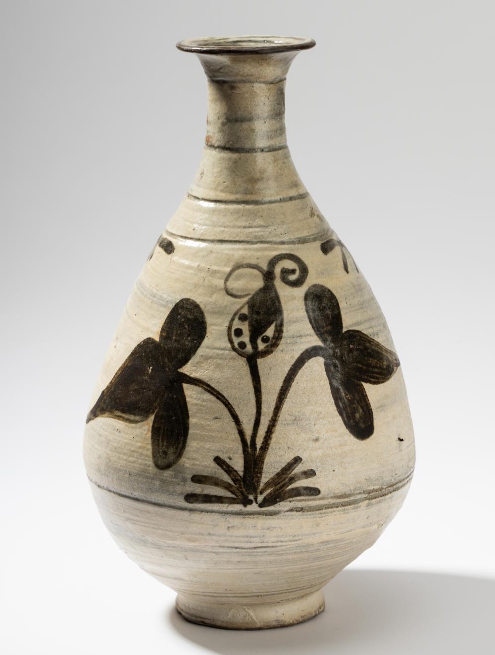 KOREAN IRON-DECORATED GLAZED