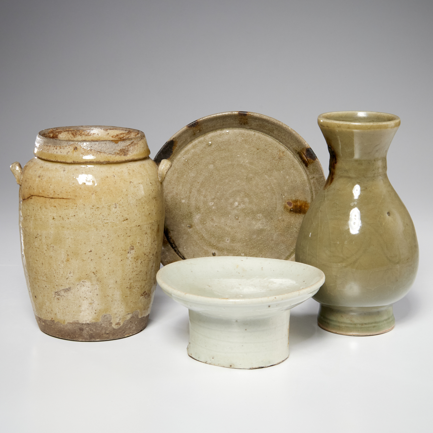 KOREAN & JAPANESE MONOCHROME GLAZED