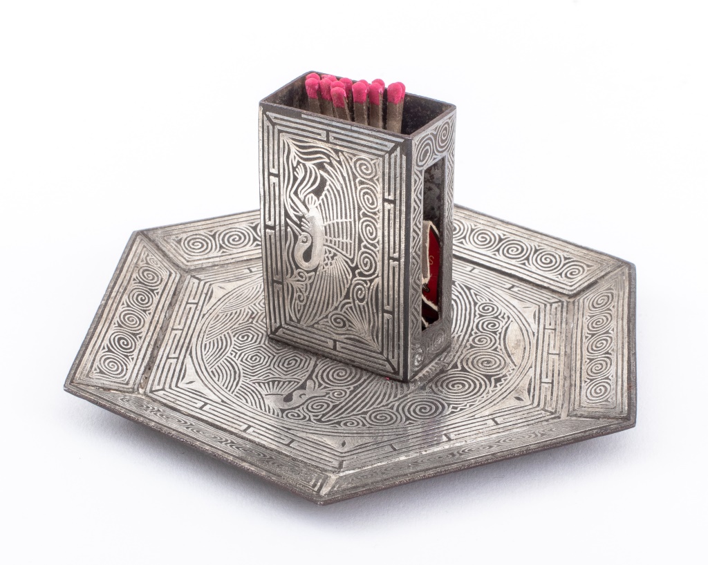 KOREAN JEOSON SILVER INLAY