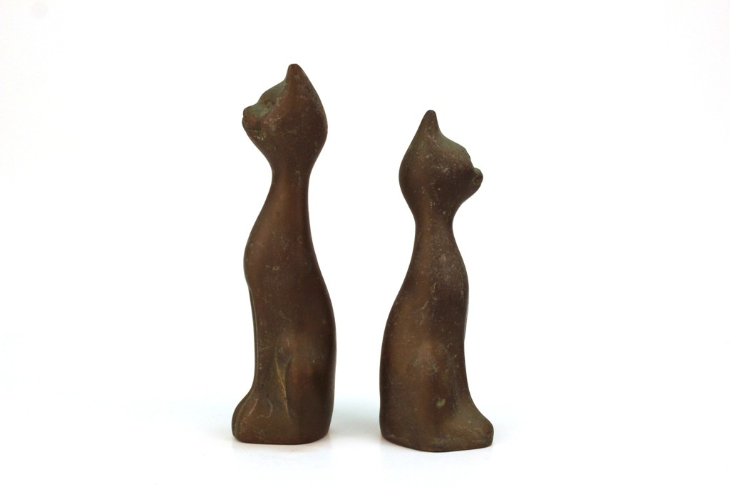 KOREAN LEONARD SOLID BRASS CAT