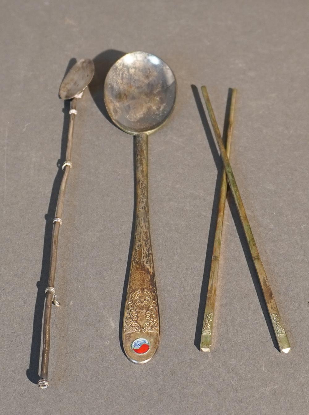 KOREAN LOW-PURITY SILVER SPOON