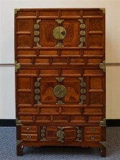 KOREAN METAL MOUNTED BURLWOOD
