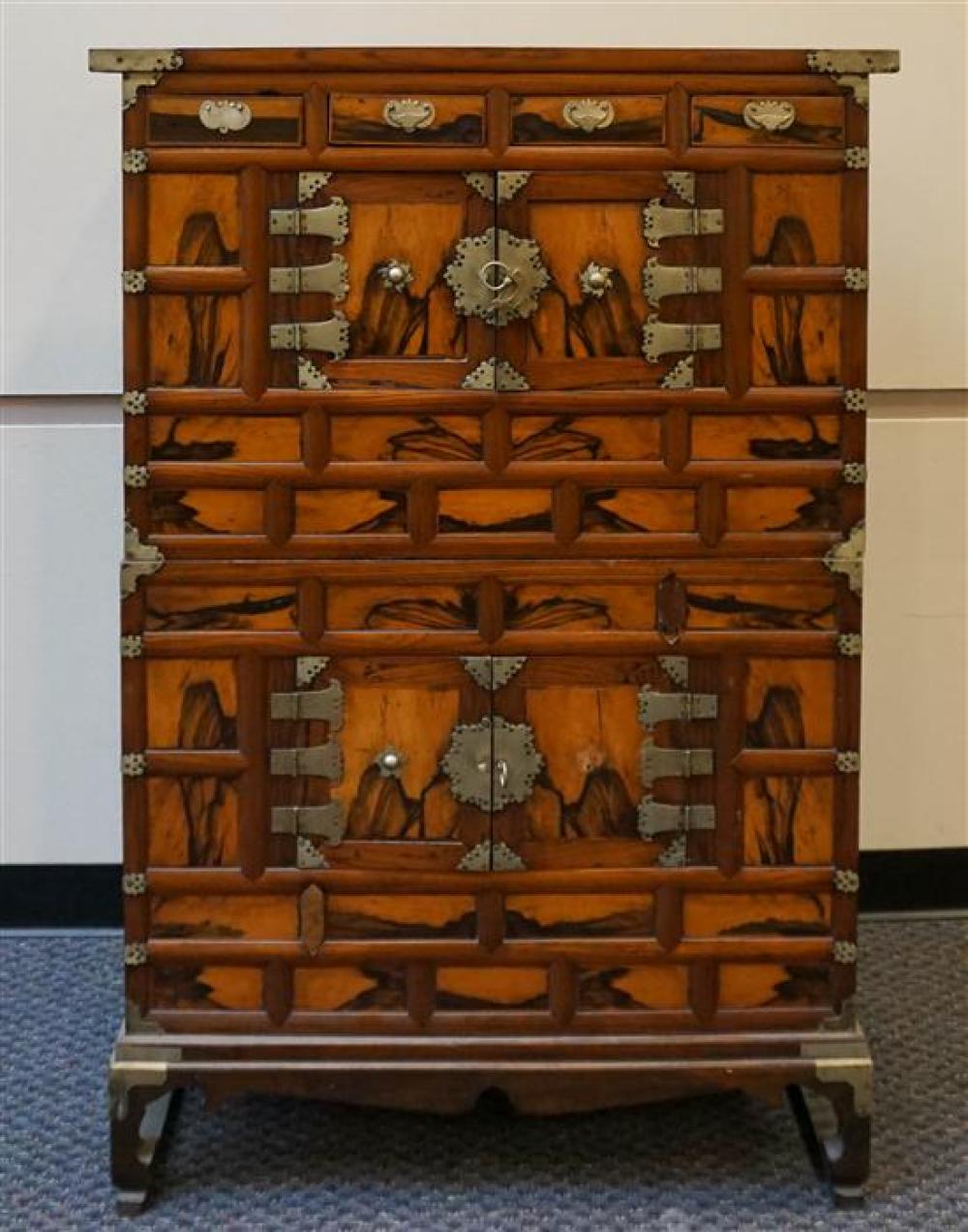 KOREAN METAL MOUNTED BURLWOOD