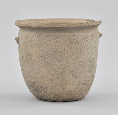 Korean Pottery Jar with Handles,