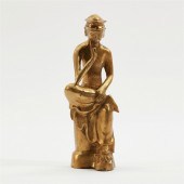 KOREAN STYLE BRASS FIGURE OF T