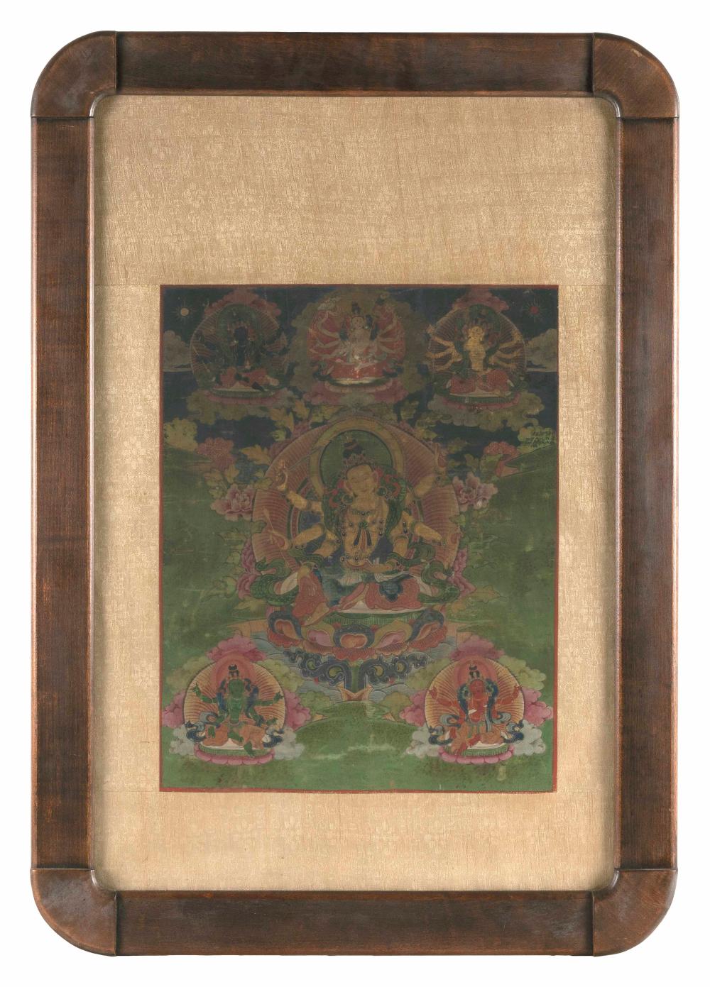 KOREAN THANGKA 19TH CENTURY ON