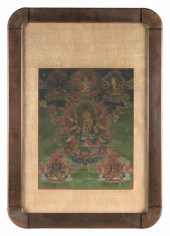 KOREAN THANGKA 19TH CENTURY ON