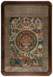 KOREAN THANGKA 19TH CENTURY ON