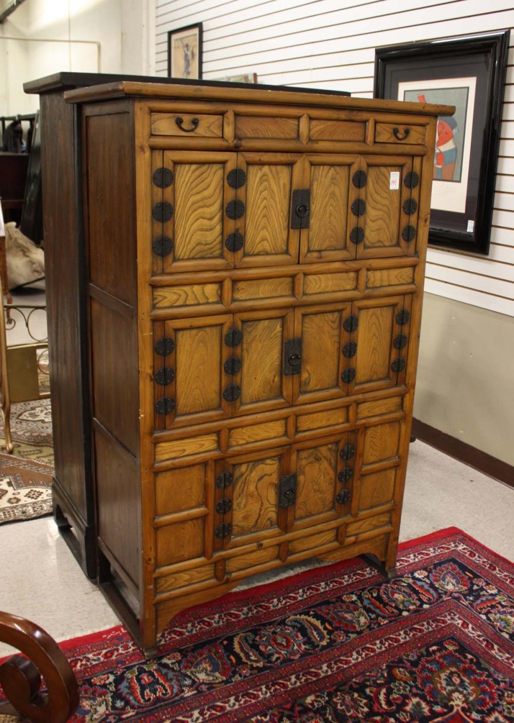 KOREAN THREE-LEVEL KITCHEN CABINET,