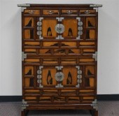 KOREAN WHITE BRASS MOUNTED TWO