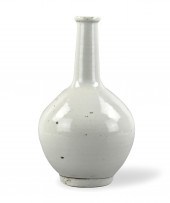 KOREAN WHITE GLAZED LONG NECK