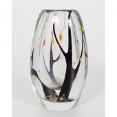 Kosta Art Glass Vase Swedish 2
