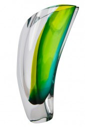 KOSTA BODA ART GLASS VASEgreen