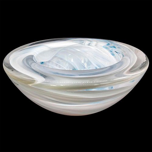 KOSTA BODA BOWL, ATOLL WHITEThick