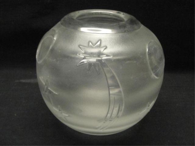 KOSTA BODA Crystal Ball Vase,