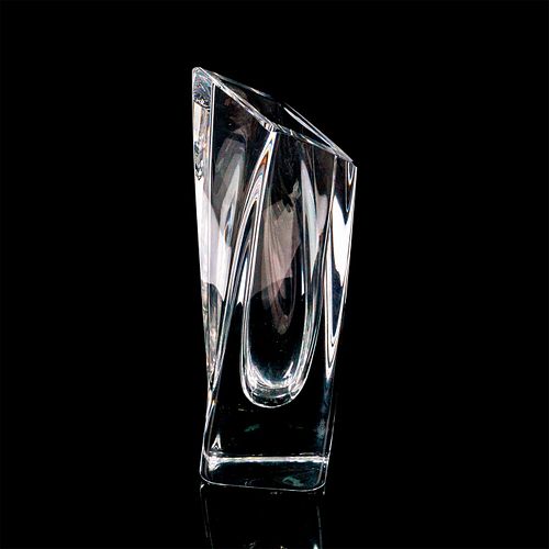 KOSTA BODA GLASS FLOWER VASE,