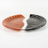 KOSTA BODA GLASS TORTE PLATE,
