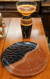 KOSTA BODA PAINTED GLASS CHARG