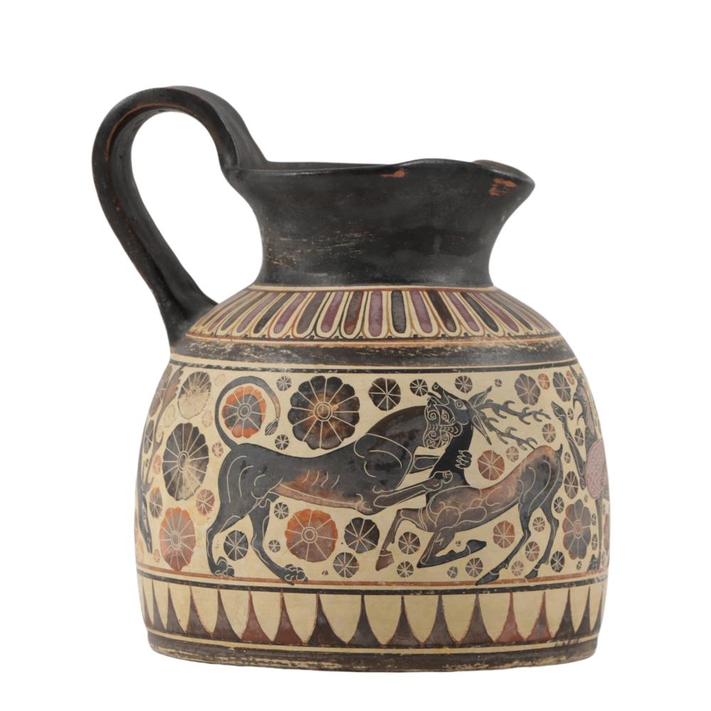KOSTAS TSEKOURAS HAND PAINTED