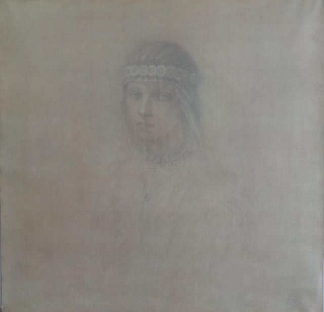 KOULBAK Victor. Oil and Graphite on