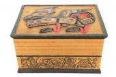 KOYUKON ATHABASCAN CARVED TOTE