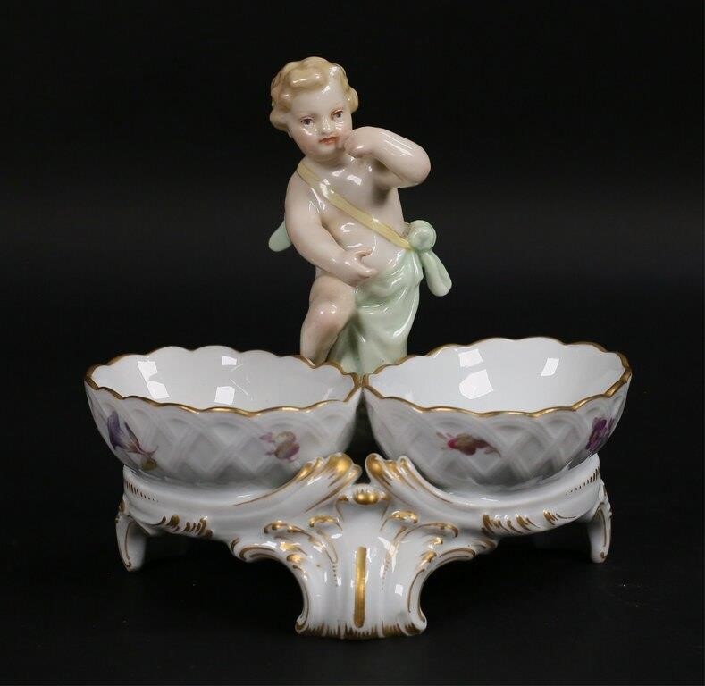 KPM FIGURAL PORCELAIN DOUBLE
