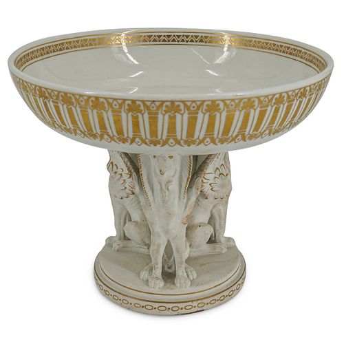 KPM FIGURAL PORCELAIN PEDESTAL